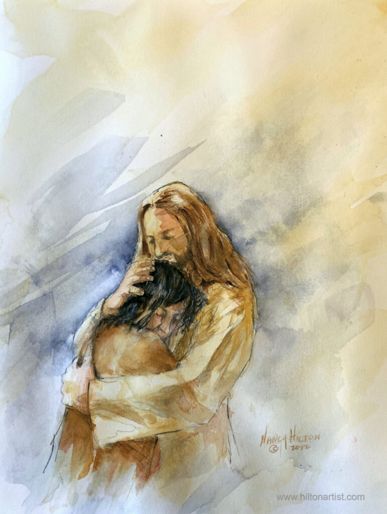 Jesus' Loving Arms