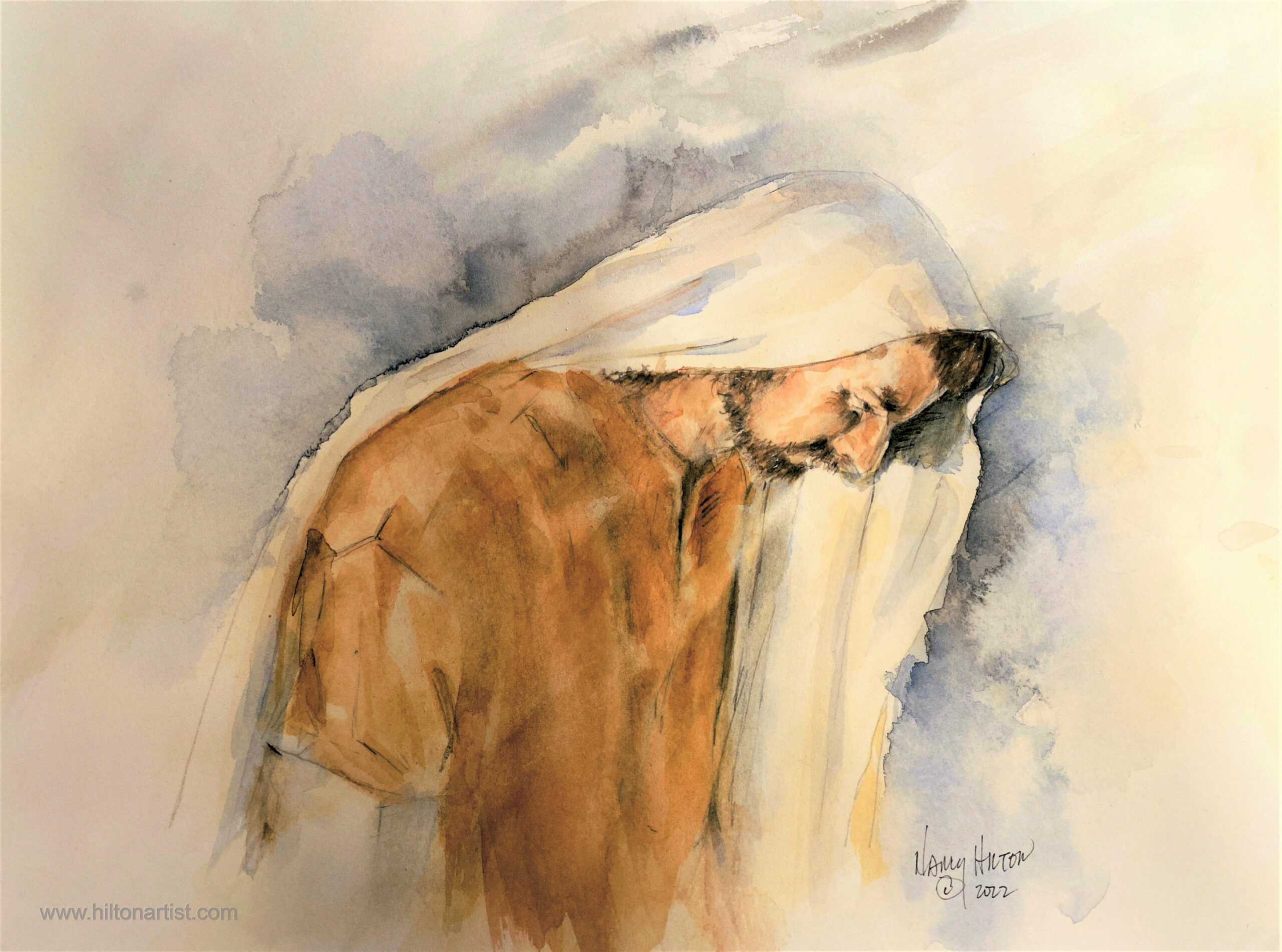 Jesus Preparing for Gethsemane