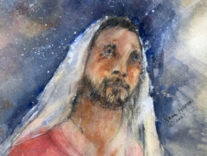 Jesus Resurrected Close Up
