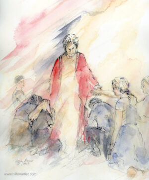 Jesus Blessing Youth
