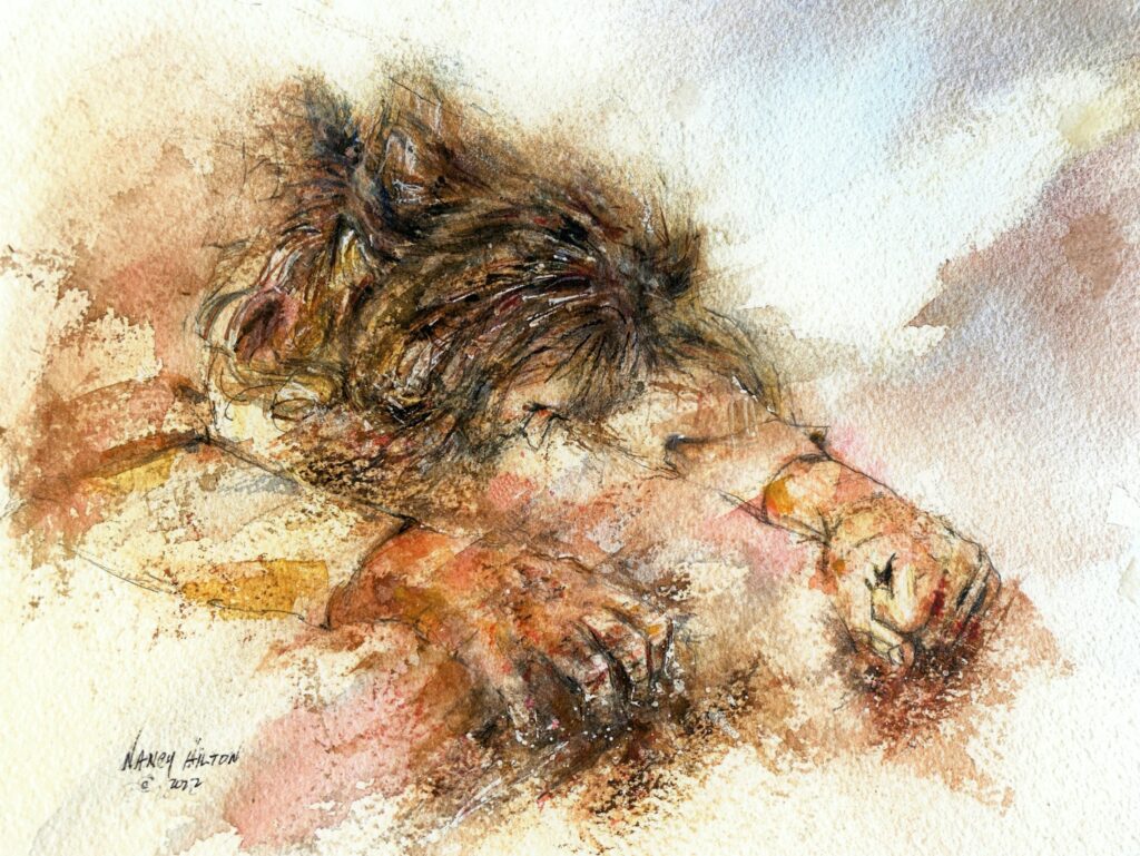 Jesus Christ’s Great Sacrifice painting