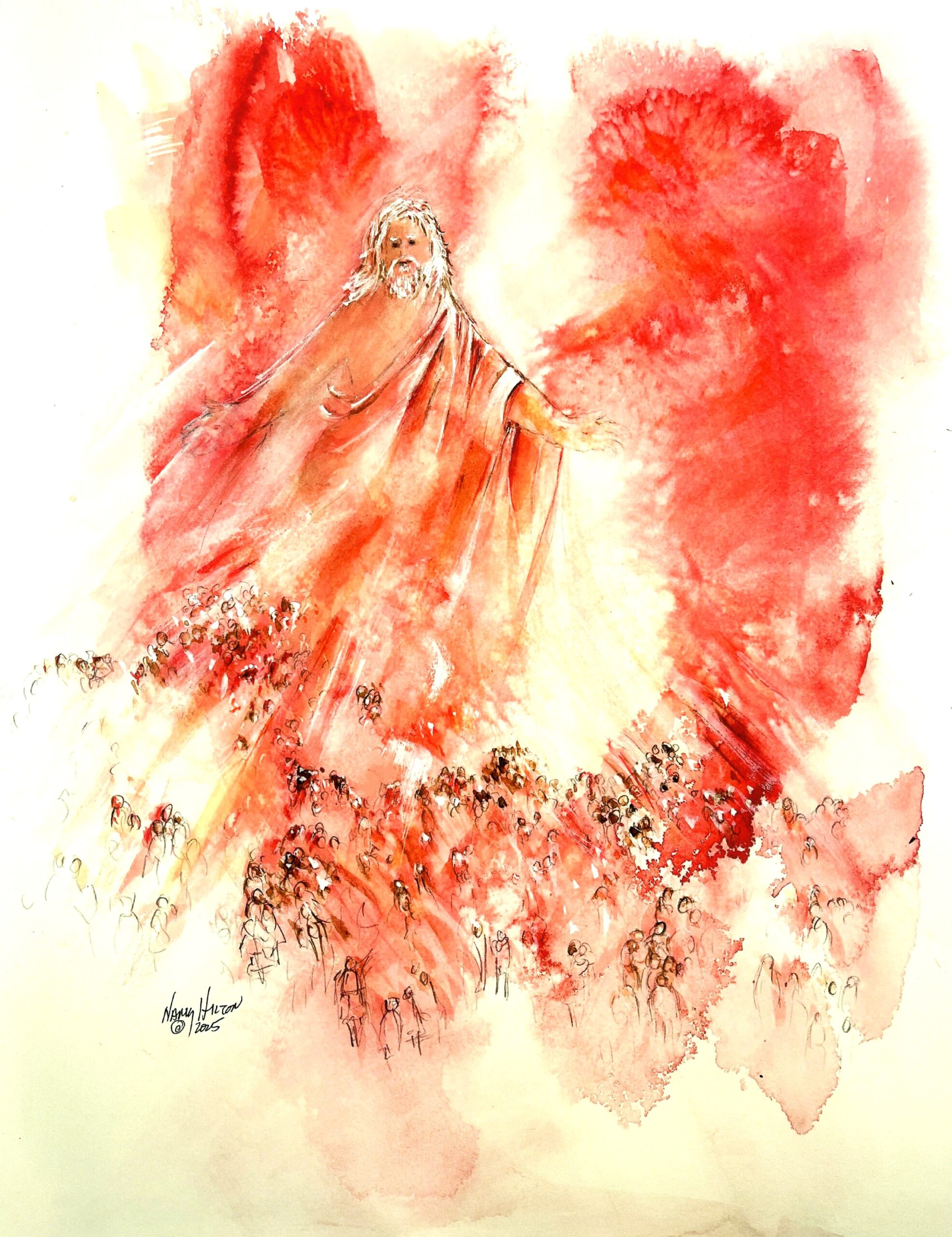 Jesus Christ Protecting Us